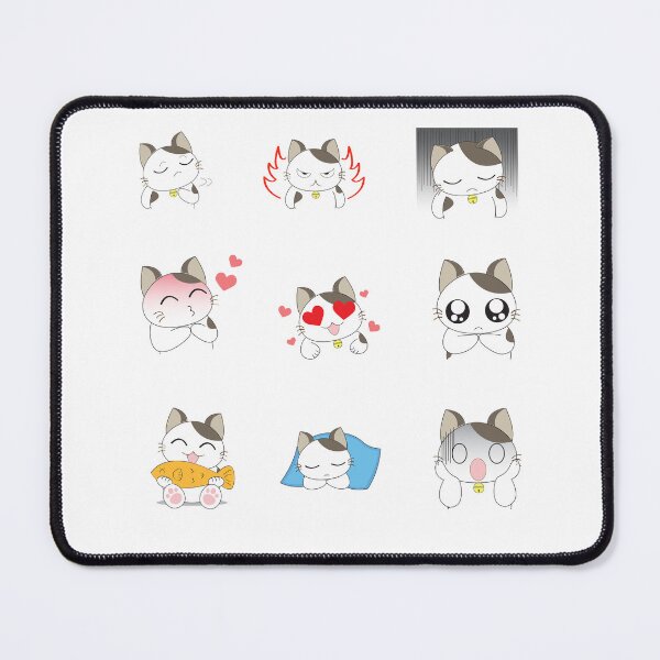 Item preview, funny faces of a happy cat designed and sold by huape.