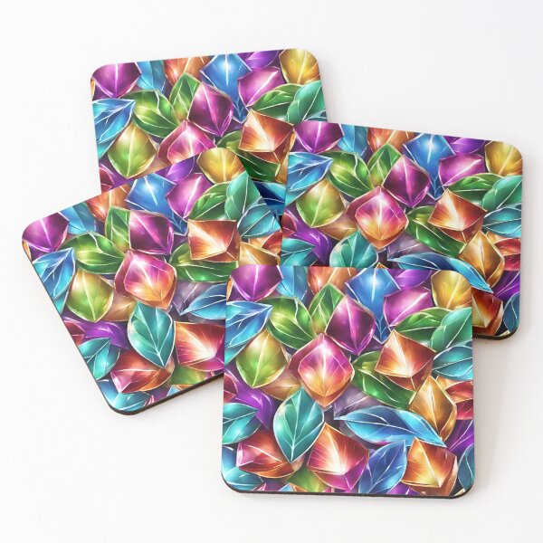 Item preview, Colorful Diamond Leaves 2 designed and sold by SweetRossel.