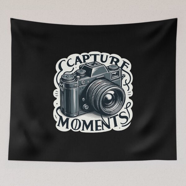 Item preview, Capture Moments - Camera Illustration designed and sold by MrERNST.