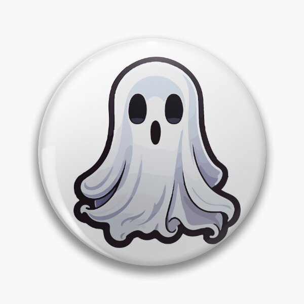Artikelvorschau, Gruseliger süßer kleiner Geist entworfen und verkauft von StickerLab4.