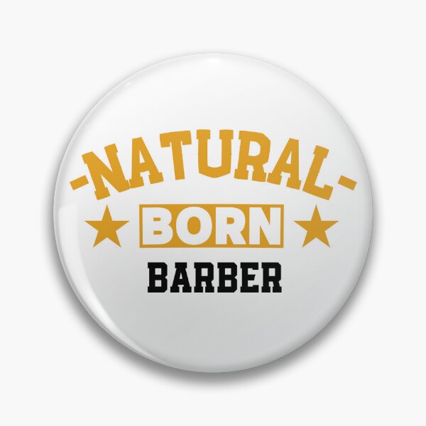 Item preview,  Natural Born Barber - Funny Gift for Barber S4G designed and sold by eeternalrestt.