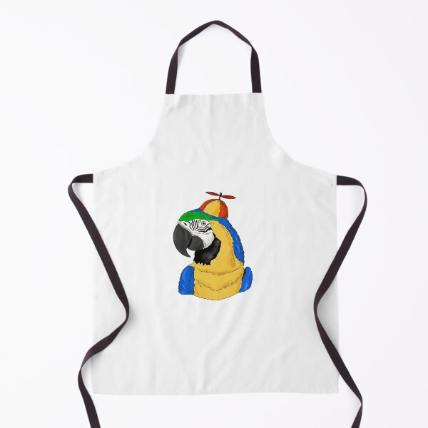 Item preview, Macaw with Spinner Hat designed and sold by Bearschtick In The Woods.