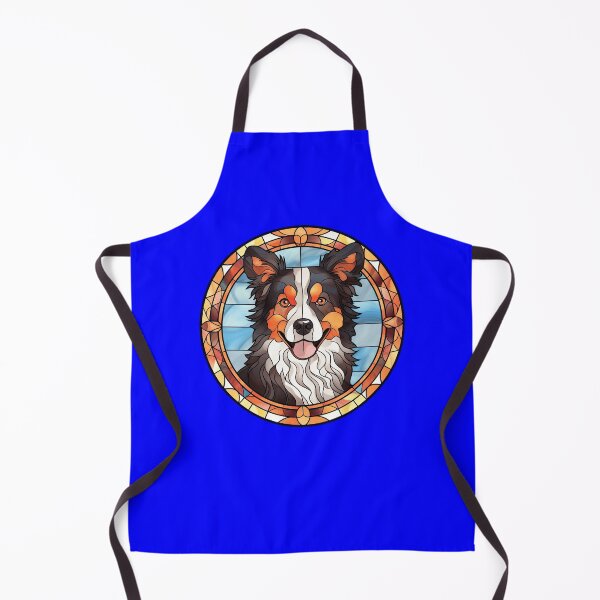 Item preview, Border Collie Dog Owner Stained Glass Full Face Art Design designed and sold by fantasticdesign.