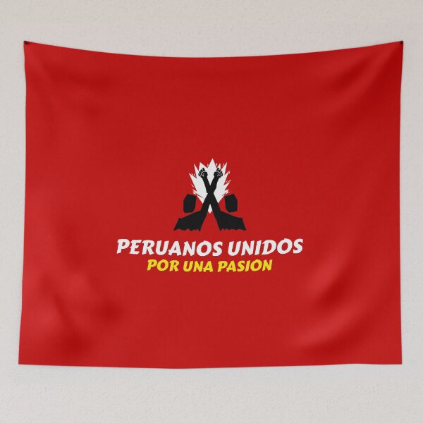 Item preview, Peruvians together  for futbol | Enthusiast in Red and White Flag Colors designed and sold by Tecnofa.