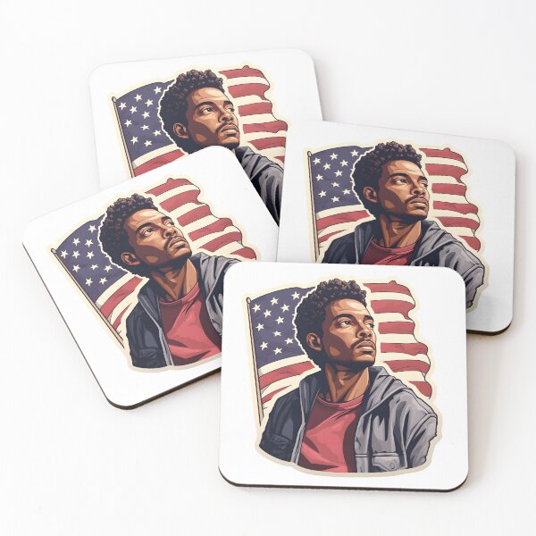 Item preview, Young American Art American Flag Artwork designed and sold by VivaIconicPrint.