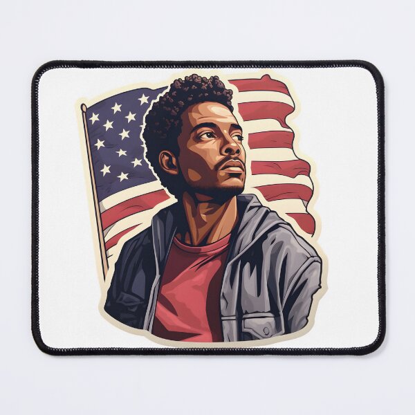 Item preview, Young American Art American Flag Artwork designed and sold by VivaIconicPrint.