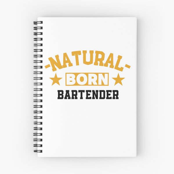 Item preview,  Natural Born Bartender - Funny Gift for Bartender S4G designed and sold by eeternalrestt.