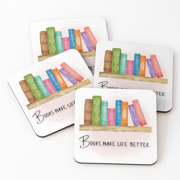 Item preview, Books makes life better designed and sold by Kubala.