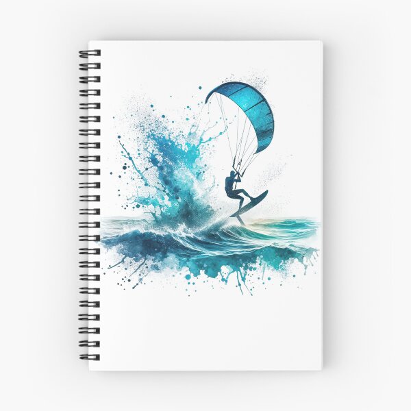 Item preview, Kiteboarder's Wave - Freedom On Water designed and sold by sbachstroem.
