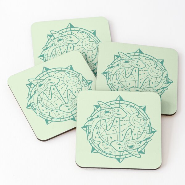Item preview, Dogfish Constellation | SEAFOAM GREEN designed and sold by evybenita.