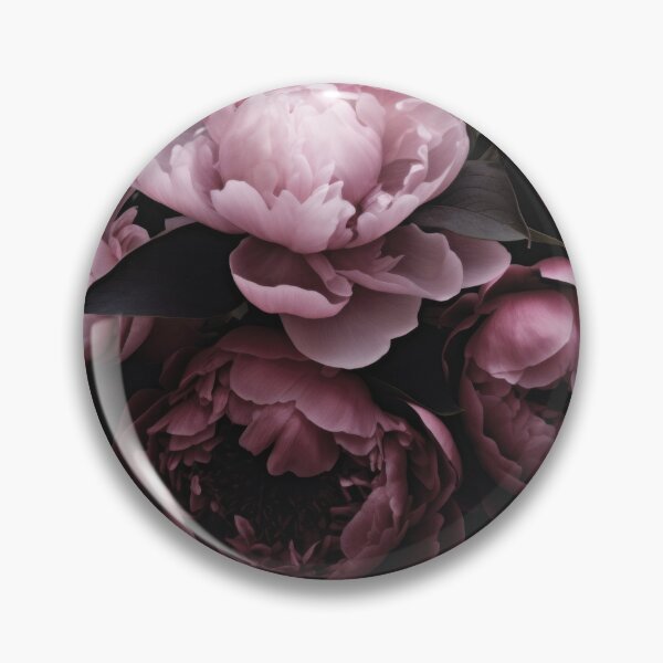 Artikelvorschau, Opulente Pfingstrosenblüten Romantisches Moody Pink entworfen und verkauft von artsandsoul.