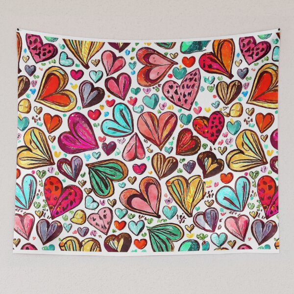 Item preview, Heart Watercolor Valentine's Day designed and sold by graphicmeyou.