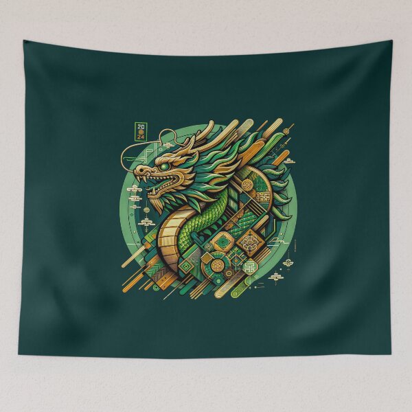 Item preview, Techno-Tradition Dragon 2024 - Fusion of Epochs designed and sold by TriarArt.