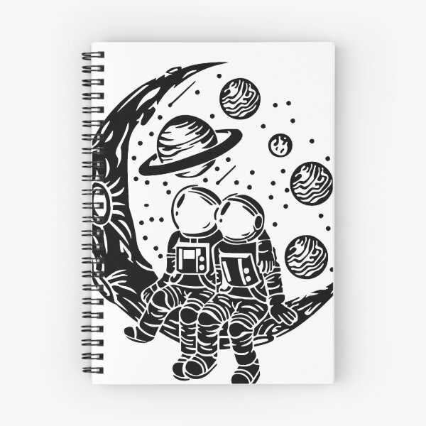 Item preview, couple astronauts designed and sold by Alarte26.