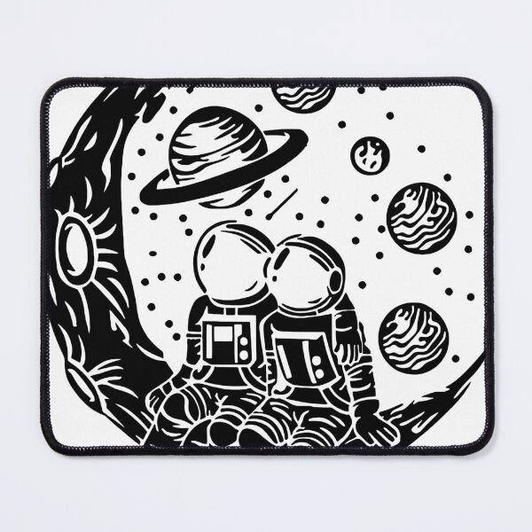 Item preview, couple astronauts designed and sold by Alarte26.