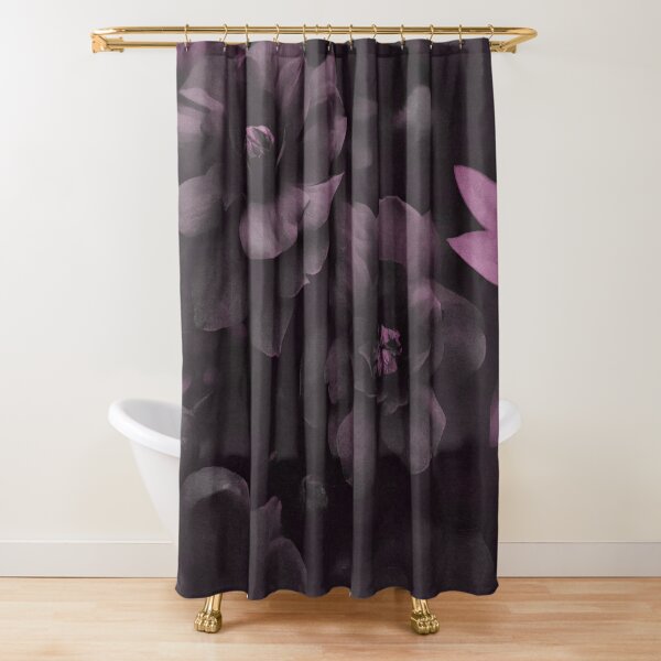 Item preview, Atmospheric Floral Splendor Dark Moody Velveteen Mauve designed and sold by artsandsoul.