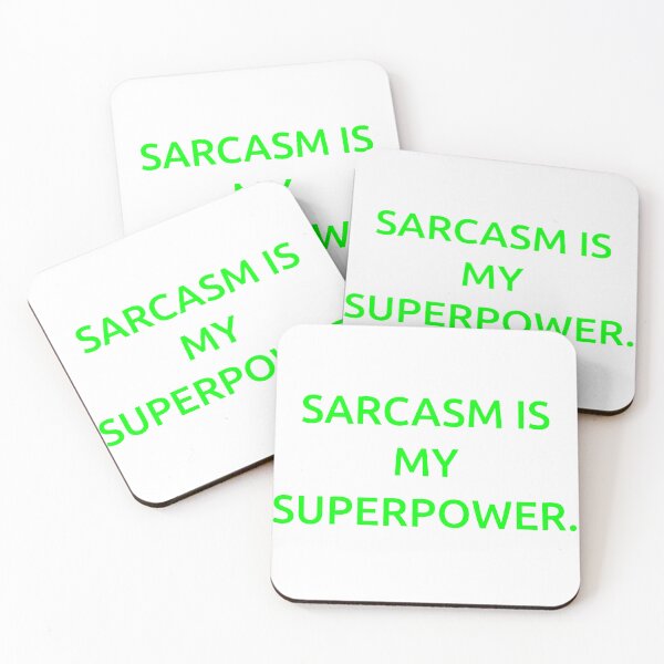 Item preview, Sarcasm is my superpower. designed and sold by IMCDT.