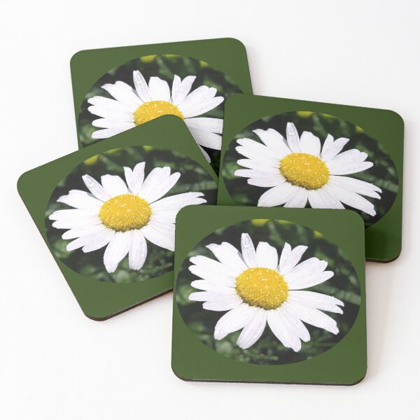 Item preview, A small daisy, a white flower, growing in the grass designed and sold by ElenaHrubes.