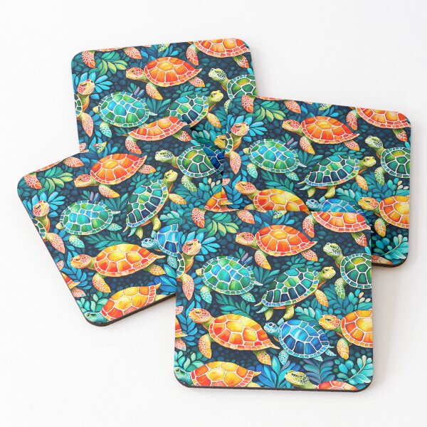 Item preview, Cute Turtles designed and sold by artedamensagem.
