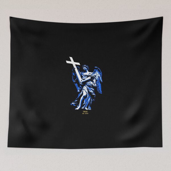 Item preview, Angel Holding Cross designed and sold by MadebyHerb.