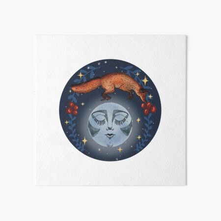 Item preview, The Moon and the Fox designed and sold by Witches & Dragons Lair .