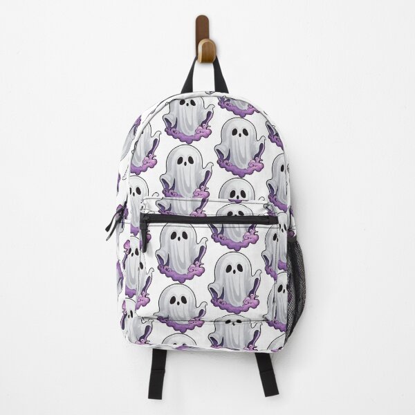 Item preview, Ghost with purple cloud designed and sold by StickerLab4.