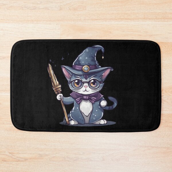 Item preview, Cute Kitty Cat Feline Little Wizard designed and sold by LuizSilva1983.