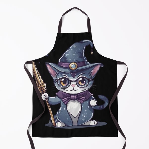 Item preview, Cute Kitty Cat Feline Little Wizard designed and sold by LuizSilva1983.