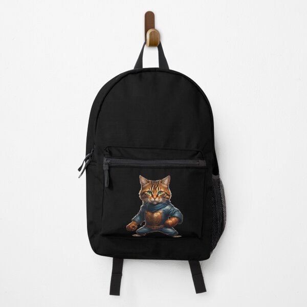 Artikelvorschau, Kampfkatze mit Schild vorne entworfen und verkauft von cuatrilenio.