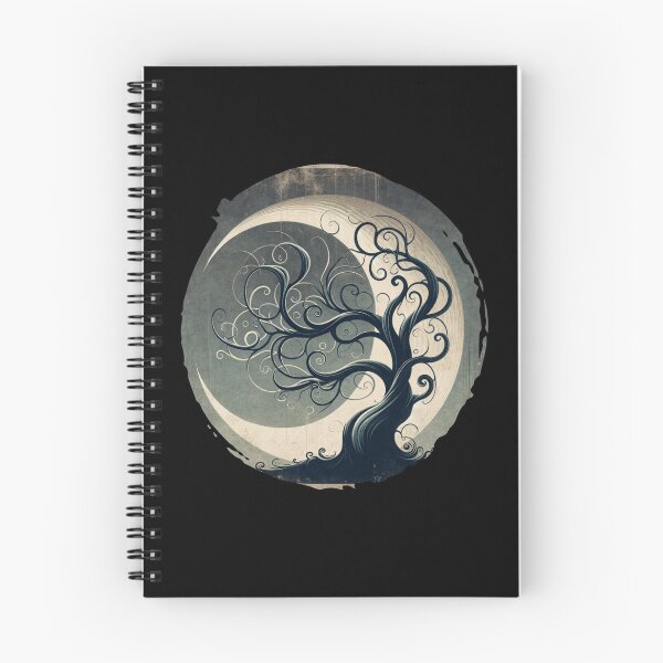 Item preview, "Mystical Swirl Tree - Abstract Nature Art" designed and sold by ChromaticBlend.