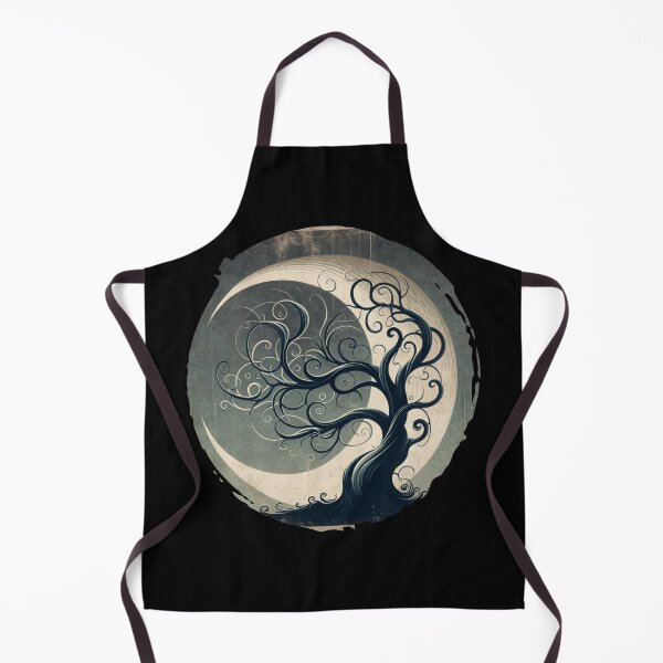 Item preview, "Mystical Swirl Tree - Abstract Nature Art" designed and sold by ChromaticBlend.