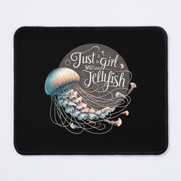 Item preview, Just a Girl Who Loves Jellyfish designed and sold by SandbarTees.
