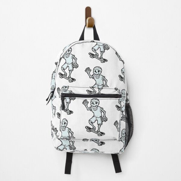 Item preview, Preppy Skeleton With Skateboard designed and sold by AnasCreativeHub.