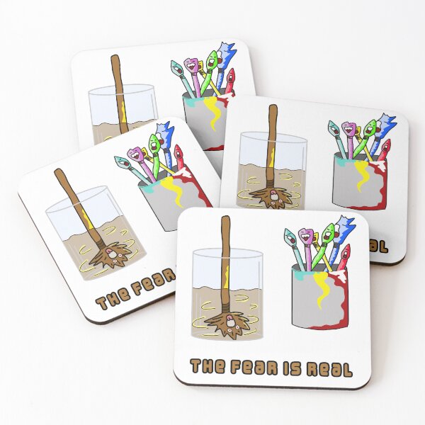 Item preview, Cleaning Paint Brushes designed and sold by AngryPossum.