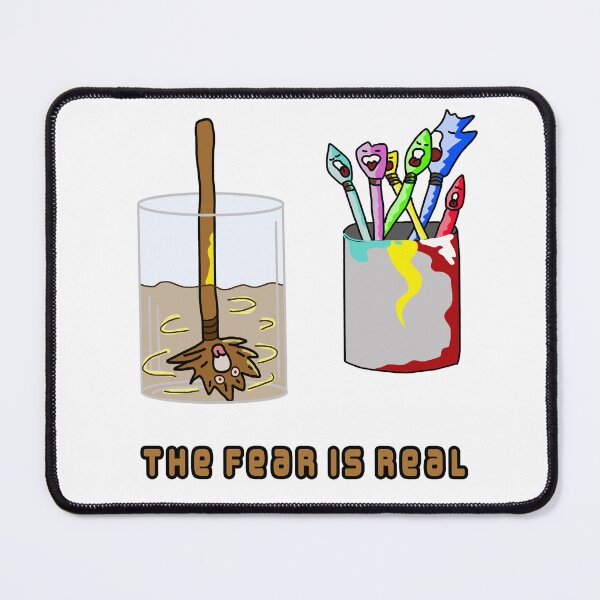 Item preview, Cleaning Paint Brushes designed and sold by AngryPossum.