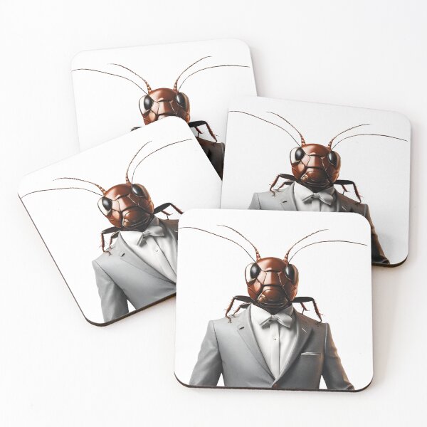 Item preview, A cockroach in a suit designed and sold by Lemilemi.