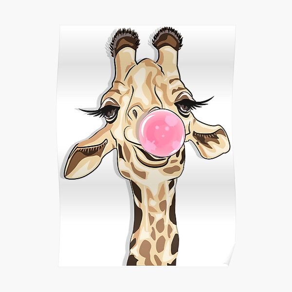 Giraffe. Poster