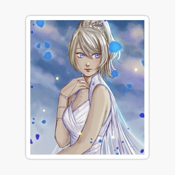 Vista previa del artículo con la obra «El Oráculo Lunafreya», diseñado y vendido por TwinBlossomsArt.