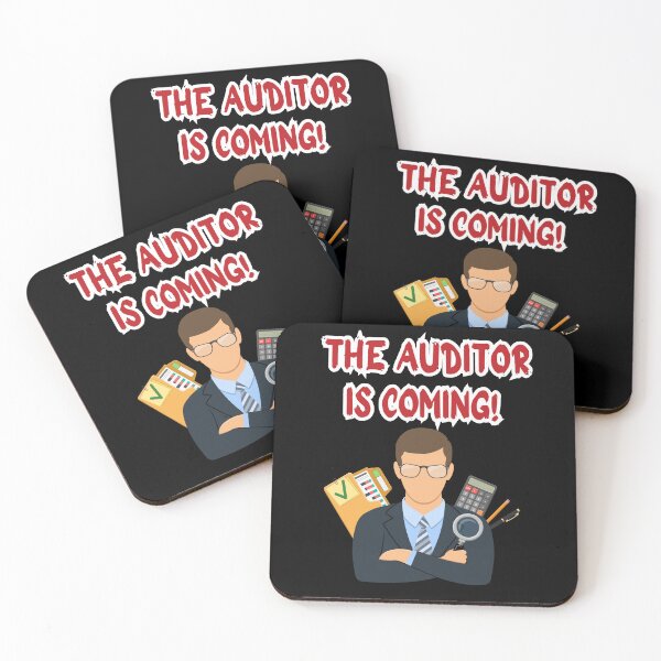 Item preview, The Auditor is coming, funny gift for auditor, controller designed and sold by GroonSpace.