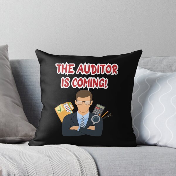 Item preview, The Auditor is coming, funny gift for auditor, controller designed and sold by GroonSpace.