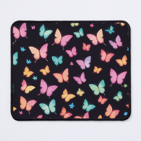 Item preview, Pattern of glowing butterflies designed and sold by Delemore Art.