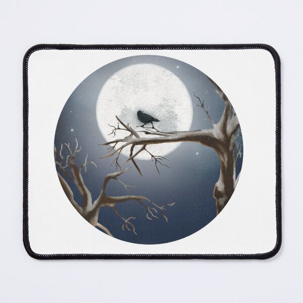 Item preview, The Moon and the Crow designed and sold by Witches & Dragons Lair .