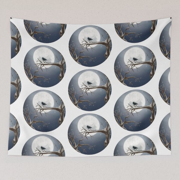 Item preview, The Moon and the Crow designed and sold by Witches & Dragons Lair .