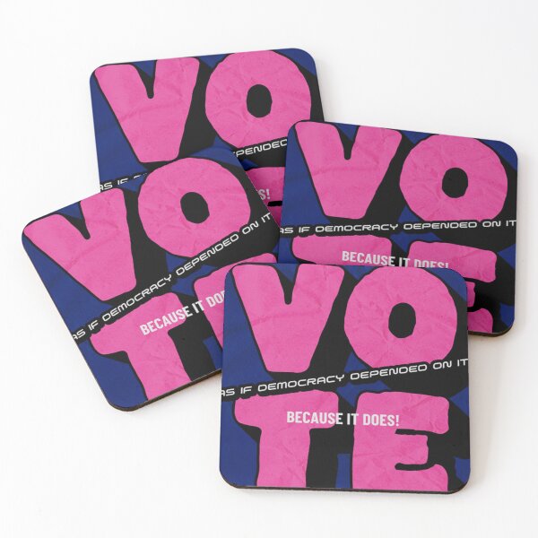 Item preview, Vote As If Democracy Depended On it designed and sold by BESTBOOKCOVERS.