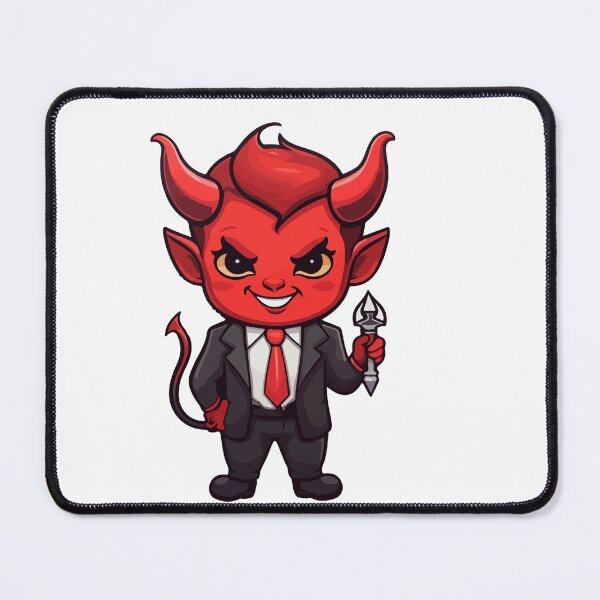 Item preview, devil in suit designed and sold by StickerLab4.