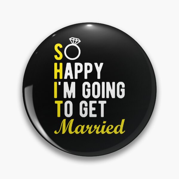 Item preview, So Happy I' Going to Get Married designed and sold by goodtogotees.
