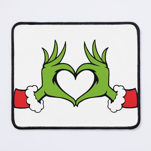 Item preview, Grinch Heart Hand Grinch The Grinch Grinchmas Grinch love designed and sold by NostalgiaArts.