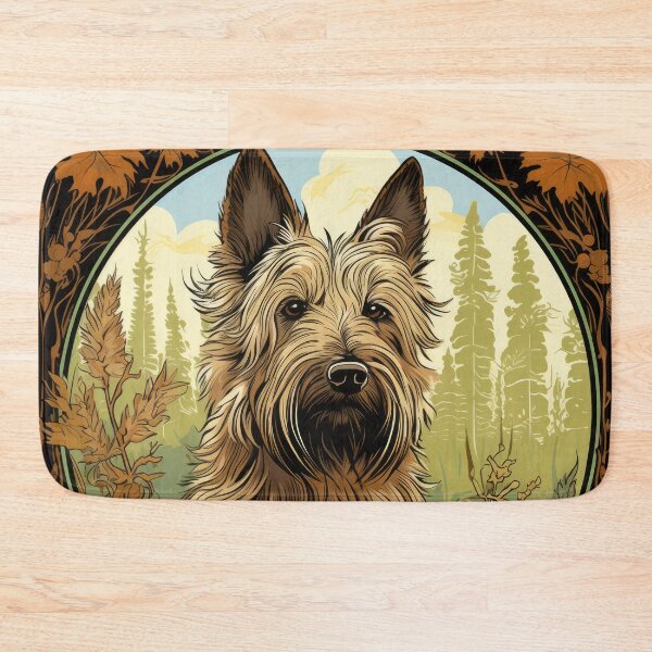 Item preview, Berger Picard dog art in old retro vintage style designed and sold by WallyPink.