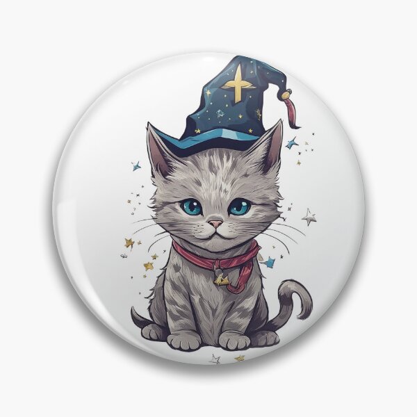 Item preview, Magician Cute Kitty Cat designed and sold by LuizSilva1983.