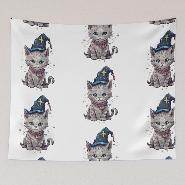 Item preview, Magician Cute Kitty Cat designed and sold by LuizSilva1983.